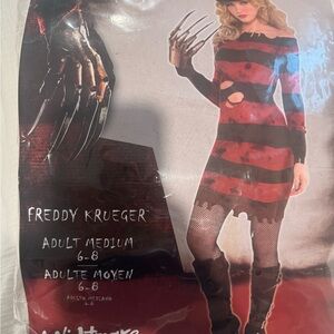 Freddy Krueger Striped Dress Costume